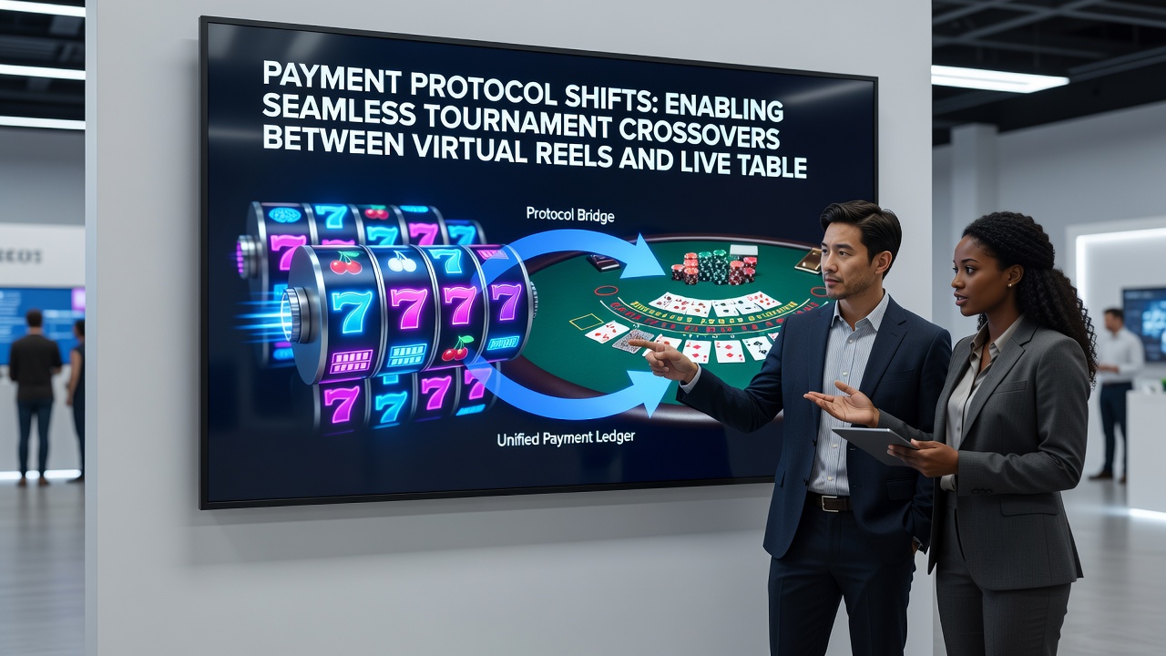 Seamless crossover interface between virtual reels and live tables using updated Thai payment protocols